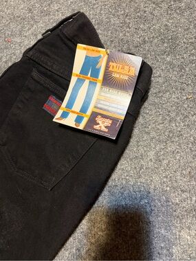 Beautiful black denim wrangler jeans
